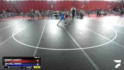 170 lbs Cons. Round 2 - Robert Hagerty, WI vs Mitchell Knight, MN