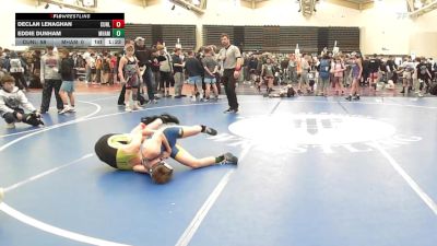 93 lbs Rr Rnd 4 - Declan Lenaghan, Cunliffes Corner Black - ESC vs Eddie Dunham, Maine Hammahs - ESC