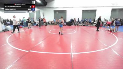 140 lbs Isaac Churchman, Arkansas vs Trey Hoette, Missouri Blue