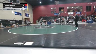 138 lbs Quarterfinal - Aalijah Pineda, Emmanuel University vs Kalyse Hill, Mount Olive