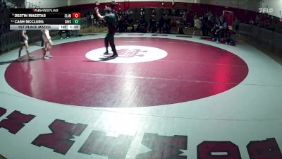 120 lbs 1st Place Match - Destin Maestas, SLAM! NEVADA vs Cash McClurg, Granite Hills (El Cajon)