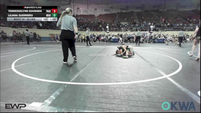 58 lbs 3rd Place - Tennesselynn Goodner, Prodigy Elite Wrestling vs Liliana Guerrero, Brushy Wrestling Club