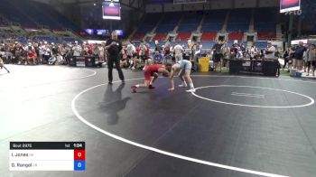 126 lbs Cons 8 #2 - Isaiah Jones, Oklahoma vs Gavin Rangel, Oregon