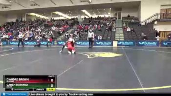 125 lbs Cons. Round 3 - D`Andre Brown, Newman vs Caden Howard, Drury