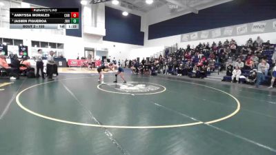 100 lbs Champ. Round 1 - Annyssa Morales, Camarillo vs Jasmin Figueroa, JW North