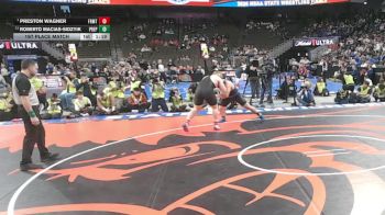 1st Place Match - Preston Wagner, Fremont vs Roberto Macias-Sidzyik, Creighton Prep