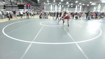 190 lbs Cons. Semis - Claritsa Cuevas, Tri Cities Wrestling Club vs Laurissa Monroy, South Bellevue Wrestling Club