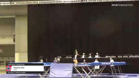 Sophia Han - Individual Trampoline, CAVU - 2021 USA Gymnastics Championships