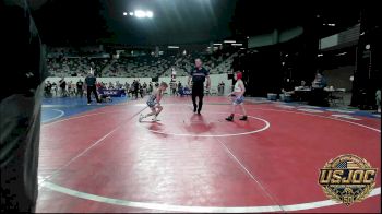 58 lbs 2nd Place - Kristopher Henry, Powerhouse Gold vs Brady Culwell, Dodge City Wrestling Academy