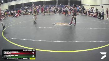 60 lbs Round 3 - Zacoby Holmes, Unattached vs Tristian Peppers, Ohio Heroes