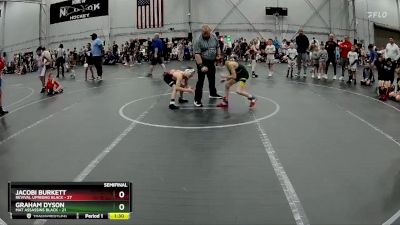 60 lbs Semis (4 Team) - Jacobi Burkett, Revival Uprising Black vs Graham Dyson, Mat Assassins Black