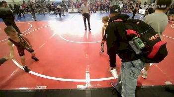 61 lbs Round Of 32 - Dakota Miller, Heat vs Lyncoln Morris, North Desoto Wrestling Academy