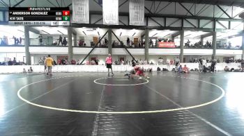 112-116 lbs 5th Place Match - Anderson Gonzalez, Relentless Training Center vs Kyi Tate, Collum Trained