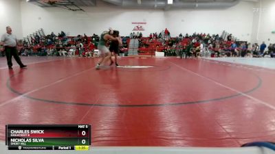 285 lbs Champ. Round 1 - Nicholas Silva, Smoky Hill vs Charles Swick, Eaglecrest B