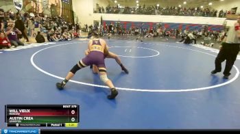 152 lbs Cons. Round 4 - Austin Crea, Lewiston vs Will Vieux, Moscow