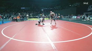 3A Boys 285 lbs Champ. Round 1 - Landon Risseeuw, Willamina Boys vs Ryder Swaim, Pleasant Hill Boys
