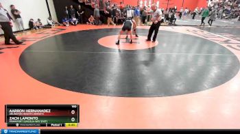 160 lbs Quarterfinal - Aarron Hernanadez, Arlington Heights (HERSEY) vs Zach Lamonto, Frankfort (LINCOLN-WAY EAST)