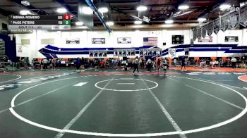 100 lbs 3rd Place Match - Sienna Romero, Corona vs Page Peters, Ventura