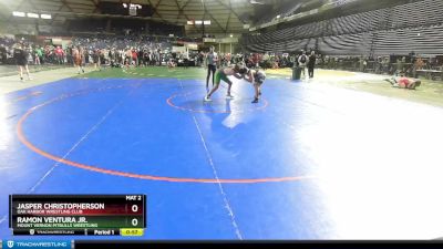 187 lbs Round 3 - Ramon Ventura Jr., Mount Vernon Pitbulls Wrestling vs Jasper Christopherson, Oak Harbor Wrestling Club