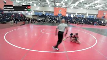 133 lbs Cons. Round 2 - Rian Kirker, Utica vs Mike Worsen, Pitt-Bradford