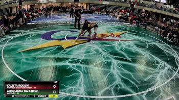 136 lbs Round 3 (4 Team) - Calista Rodish, Raccoon River-Northwest vs Audrianna Dahlberg, Hastings