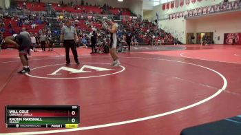 215 lbs Round 5 - Kaden Marshall, Graham vs Will Cole, Cinncinati LaSalle