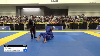 Alex Kogan vs Carlos Eduardo Vasconcellos 2024 IBJJF Jiu-Jitsu CON International