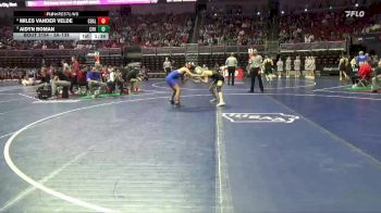 3A-138 lbs Champ. Round 2 - Aidyn Roman, Cedar Rapids Kennedy vs Miles Vander Velde, Council Bluffs Abraham Lincoln