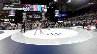 126 lbs Champ. Rd Of 16 - Brady Glynn, IL vs Kade Mustin, NY