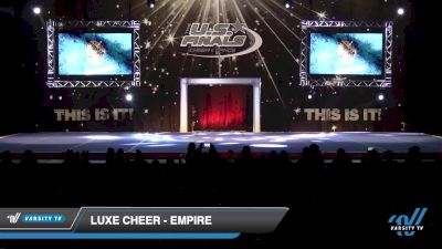 Luxe Cheer - Empire [2022 L2.2 Mini - PREP Day 1] 2022 The U.S. Finals: Kansas City