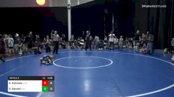 55 lbs Prelims - Aubrey Kokinda, Chaos vs Dennis Gendel, Vougar's Honors Wrestling