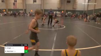 55 lbs Prelims - Arlo Unger, Lost Boys MMA Wrestling Club vs Bentley Meintzer, Bryan Wrestling Club