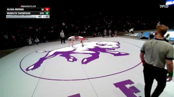 6A 145 lbs 1st Place Match - Olivia Merino, Mountain Ridge vs Madilyn Thompson, Copper Hills
