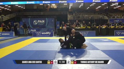 Thomas Anthony Mc Mahon vs Juares Lima Dos Santos 2026 Pan Jiu Jitsu IBJJF Championship
