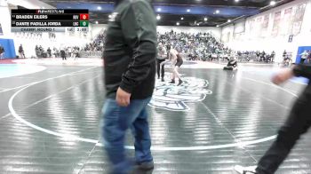 120 Boys Champ. Round 1 - Braden Eilers, Rancho Buena Vista vs Dante Padilla Jorda, Lincoln