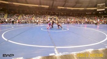 55 lbs Round Of 16 - Annalise Patterson, Steel City Reloaded vs Adelynn Jo Perry, Lady Pitbulls
