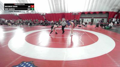 USA Junior Boys - 157 lbs Cons. Round 2 - Erik Garcia, Wisconsin vs Maximus Davis, Askren Wrestling Academy
