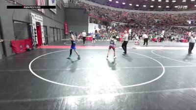 100 lbs Quarterfinal - Mason Clausing, Askren Wrestling Academy vs Otis Canty, JJ`s Club Wrestling