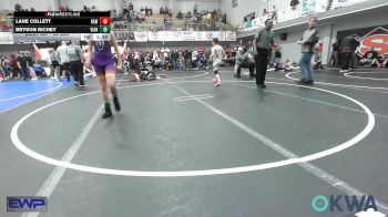 98 lbs Quarterfinal - Lane Collett, Raw Wrestling Club vs Bryson Richey, Vian Wrestling Club