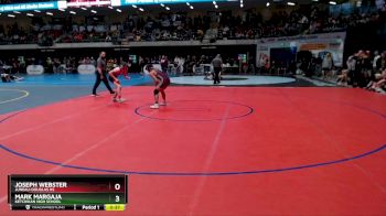 125 lbs Cons. Round 1 - Mark Margaja, Ketchikan High School vs Joseph Webster, Juneau-Douglas HS