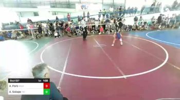 57 lbs Quarterfinal - Andersen Park, Rough House vs Ari Sobaje, The Club