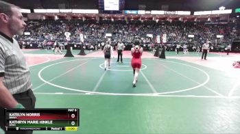 142 lbs Cons. Round 2 - Katelyn Norris, BWW1 vs Kathryn Marie Hinkle, SPW1