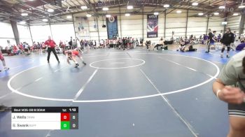 113 lbs Round Of 32 - Jackson Wells, CKWA vs Gage Swank, Buffalo Valley Wrestling Club - Black