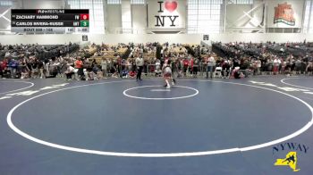 108 lbs Champ. Round 3 - Zachary Hammond, Fulton Wrestling vs Carlos Rivera-Russe, Amsterdam Wrestling Team