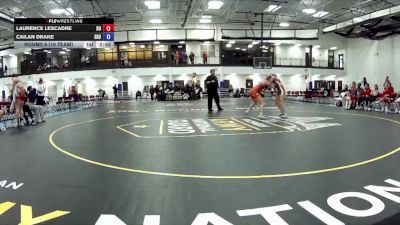 124 lbs Round 6 (16 Team) - Laurence Lescadre, Brock University vs Cailan Drake, Sacred Heart University