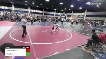 82 lbs 5th Place - Sonny Cervantes, Red Wave WC vs Xander Poulin, Tucson Pride WC