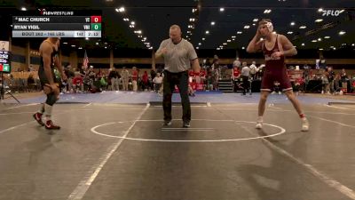 165 lbs C Of 16 #2 - Mac Church, Virginia Tech vs Ryan Vigil, Virginia Military Institute