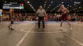 165 lbs C Of 16 #2 - Mac Church, Virginia Tech vs Ryan Vigil, Virginia Military Institute