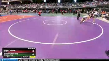 6 lbs Quarterfinal - Vinny Tindal, Allen vs Kody Tanimoto, Keller Central