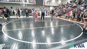 67-75 lbs Rr Rnd 2 - Taiclyn Gibson, Wolfpak Wrestling vs Gracelynn Butler, Wolfpak Wrestling